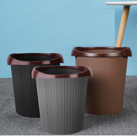 

УЦЕНКА. Ведро для мусора пластиковое, без крышки, 16л. Коричневый