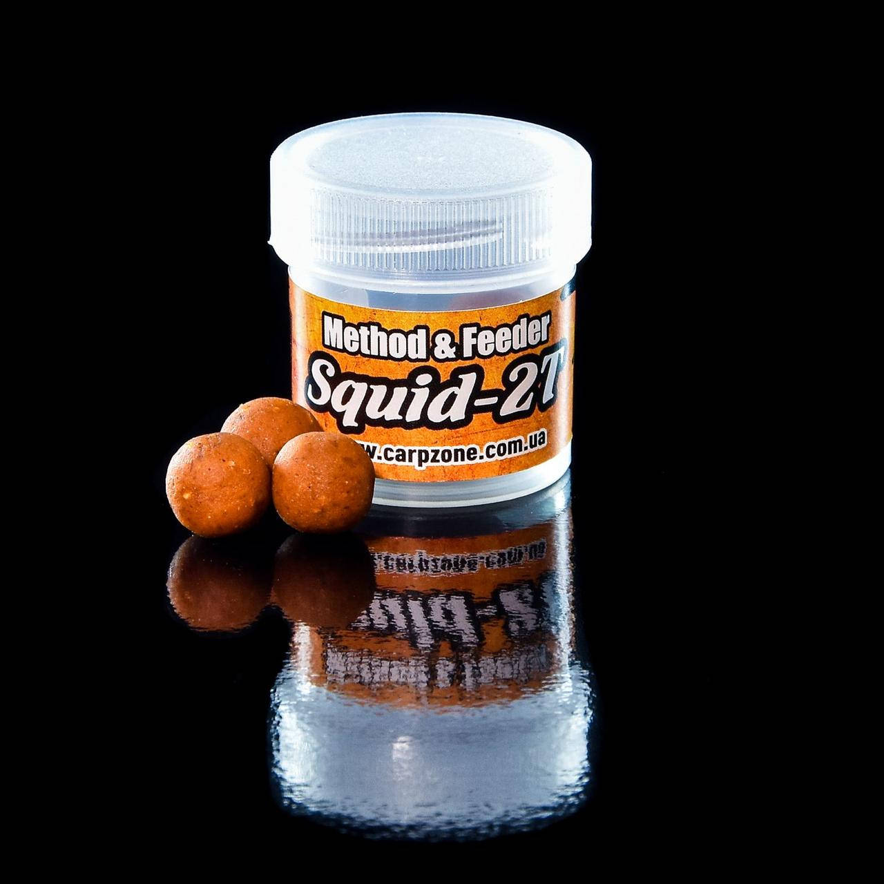 

Бойлы насадочные вареные Boilies Method & Feeder series Instant Squid-2T (Сквид-Шелковица) 11mm/10pc