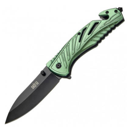 

Ніж зі склобоєм та стропорізом Skif Plus Horse Green, Зелёный