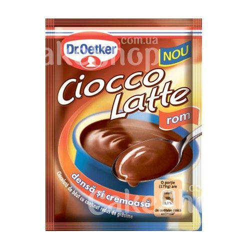 

Горячий шоколад со вкусом рома Dr.Oetker