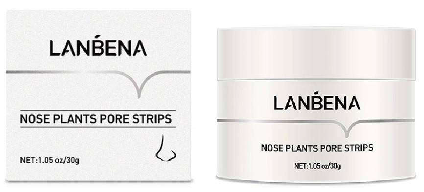 

Lanbena Nose 30гр маска от черных точек, новый дизайн
