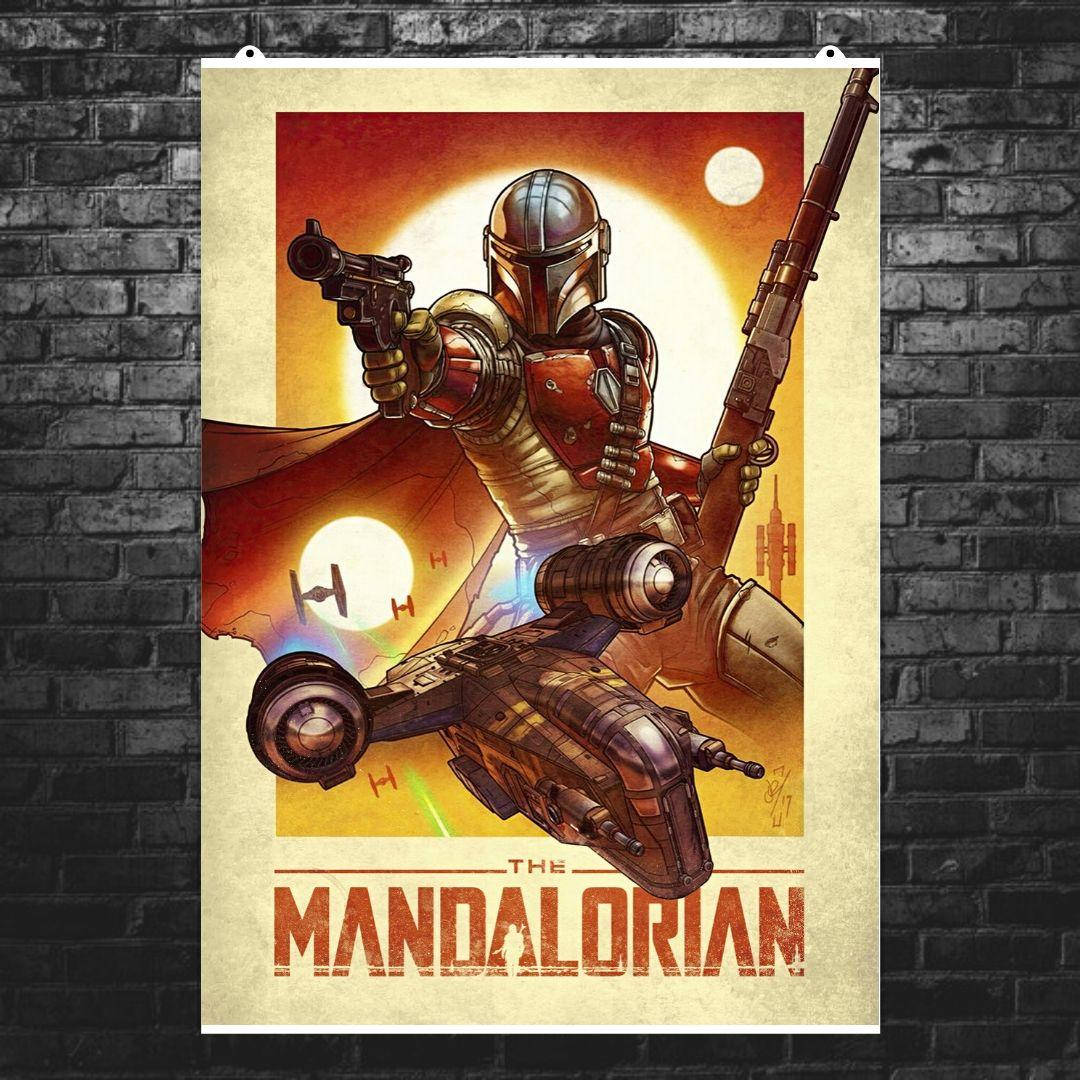 

Постер "Мандалорец. Постер №3". Mandalorian, Star Wars. Размер 42x28см (A3). Полуглянец