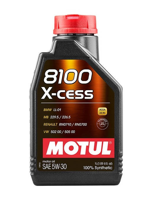 

Моторное масло Motul 5W-30 8100 X-Cess 1л