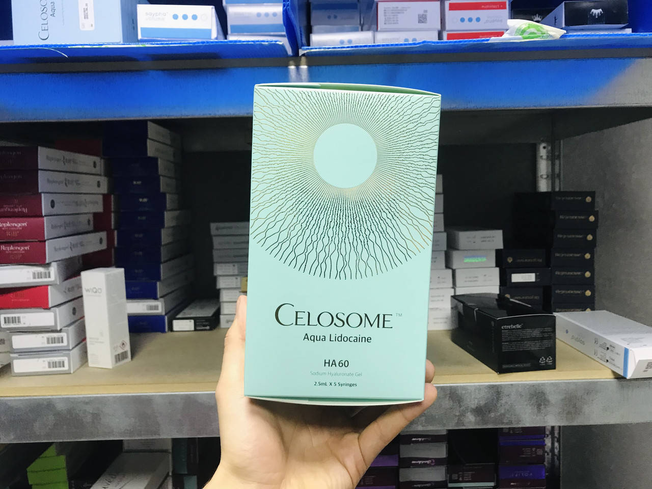 

Биоревитализант Celosome Aqua Lido 1 шприц х 2,5 мл