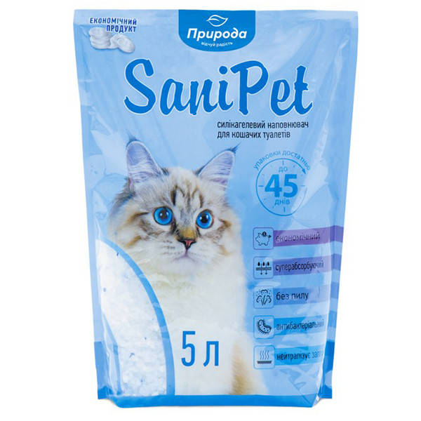 

Природа Sani Pet силикагелевый 5 л