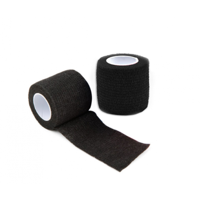 

Бинт эластичный Coban 5см*4.5м фиксирующий самоскрепляющийся, бинт кобан, Черный