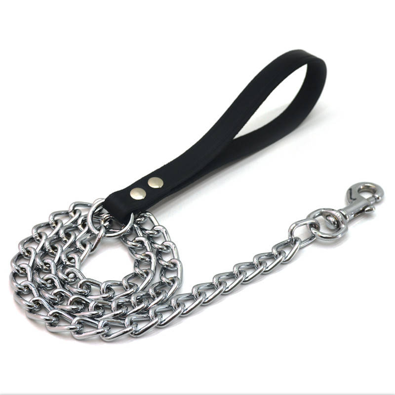 

Поводок цепь Эконом для собак хром ПЛЧ 4,0 мм 110 см