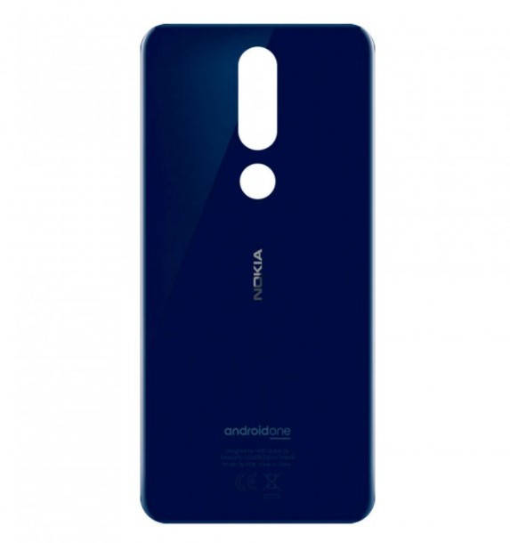 

Задня кришка Nokia 5.1 Plus Dual Sim (TA-1105) blue (Original), Синий