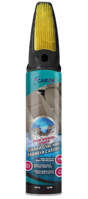 

Пенный очиститель обивки салона 650ml, ТМ "CAR BI"