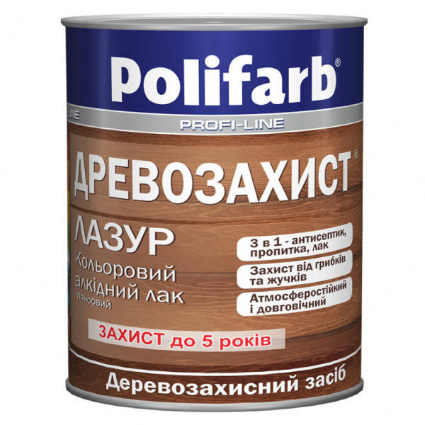 

Деревозащита лазур Polifarb тик 2,2кг