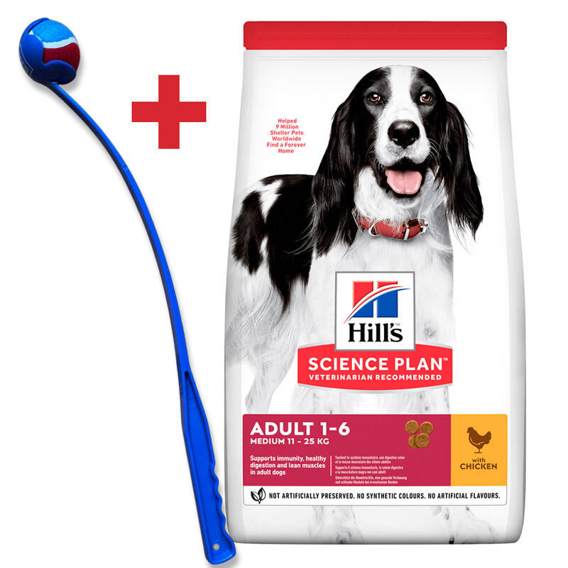 

Сухой корм для собак Hill's Science Plan Canine Adult Medium Chicken 14 кг