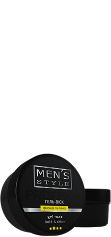 

Гель-віск фіксація та блиск Profi Style Men's Style 80 мл