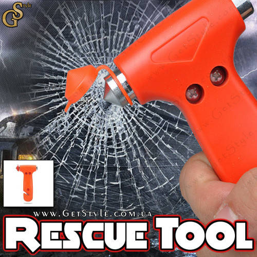 

Аварийный молоток (стеклобой) - "Rescue Tool" - Оригинал