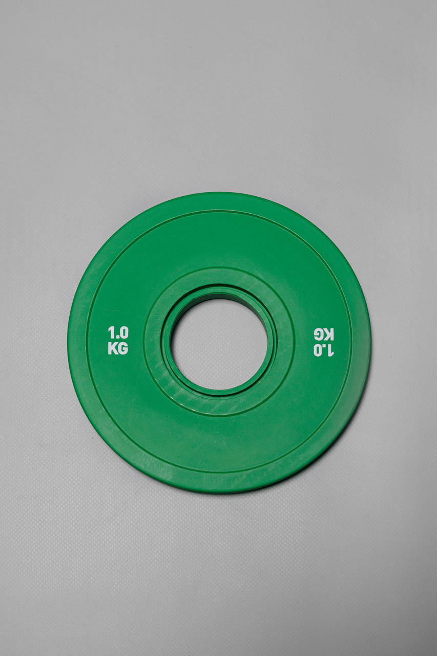 

Диск малый обрезиненный 1 кг, Разные цвета