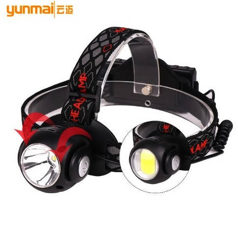 

Налобный фонарь Yunmai 1315B T6+COB