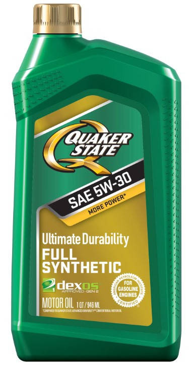 

Оригинальное моторное масло Quaker State Ultimate Durability 5W-30 0.946л 550046169