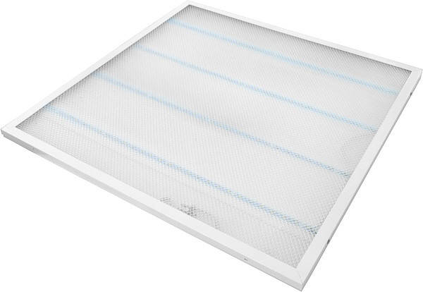 

Светодиодная Led панель ECOSTRUM накладная PRISMATIK 36W 6000K 3300Lm IP20 (595-595-19мм)