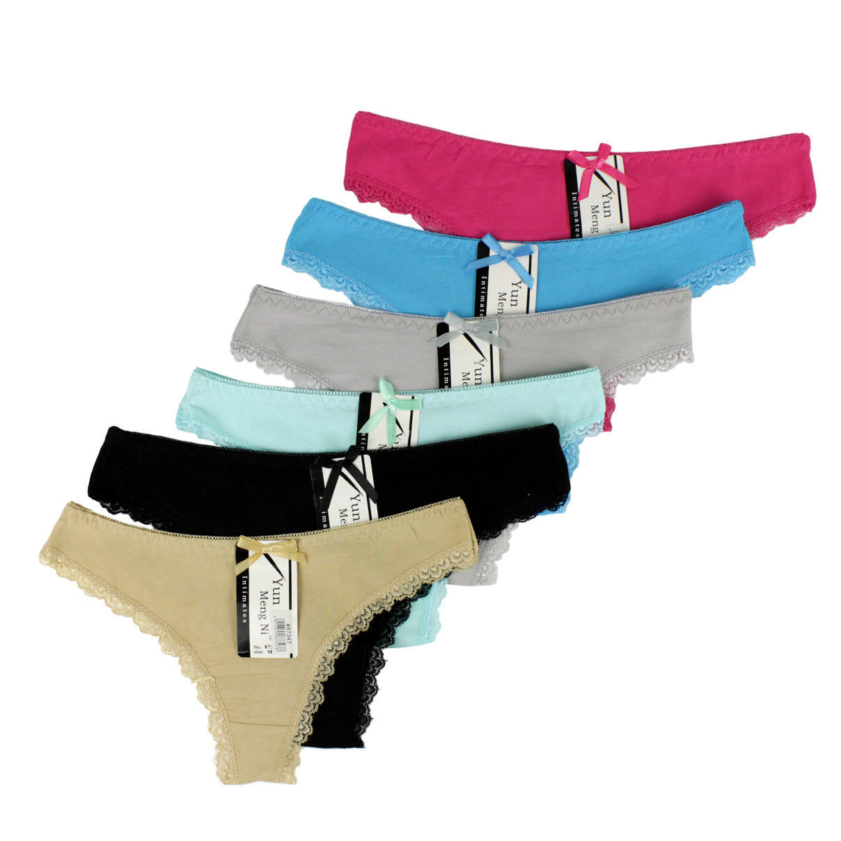 

Трусики стринги хлопковые разные цвета