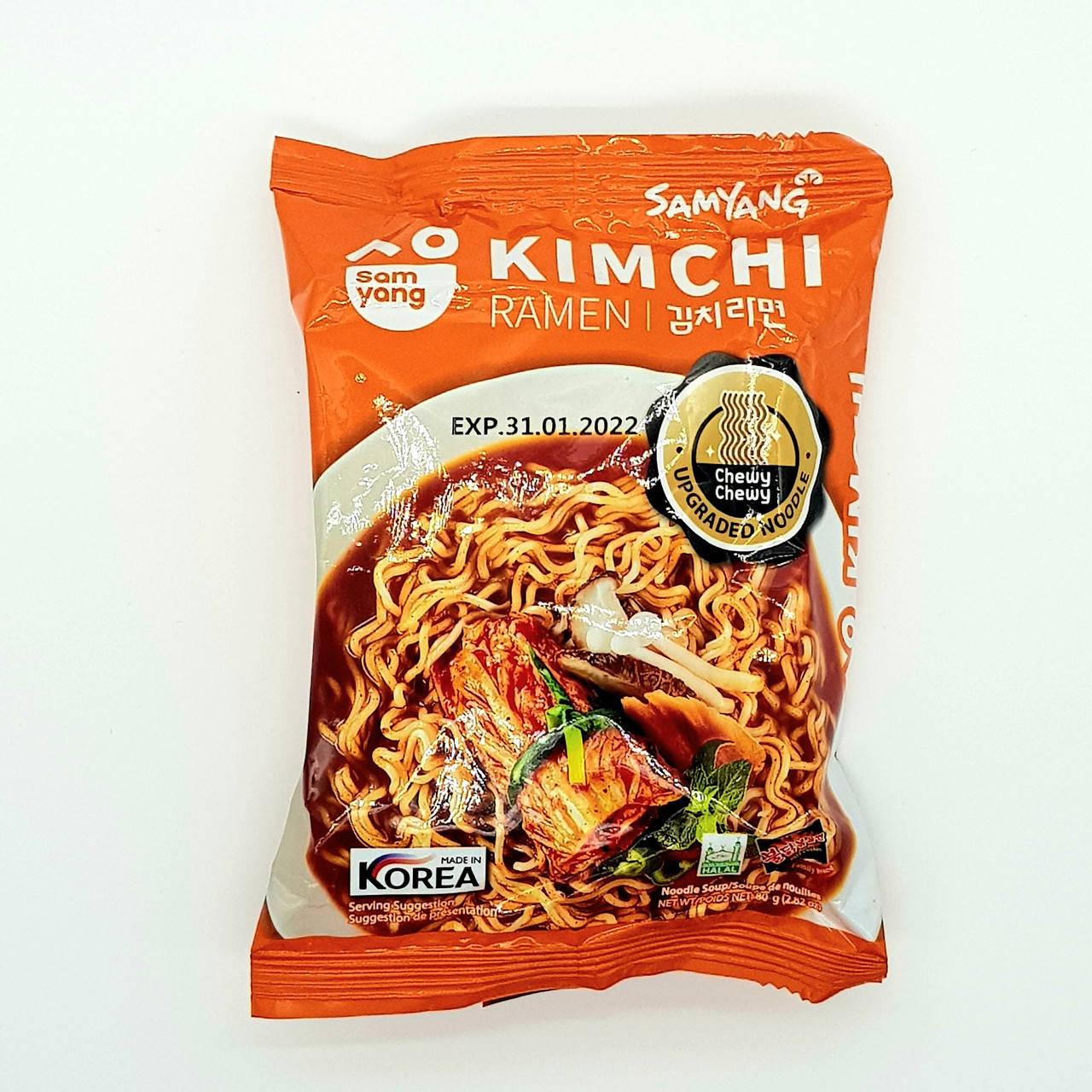 

Корейский рамен с Кимчи, 80 г