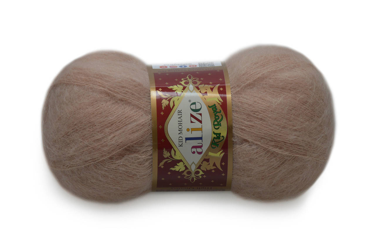 

Alize Kid Mohair50, Кофейная пенка №314, Бежевый