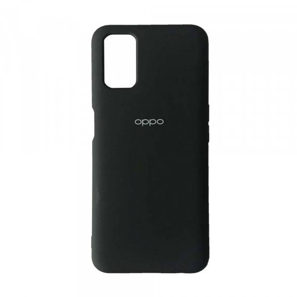 

Чехол накладка для OPPO A52 \ Чехол на Оппо А52 (черный цвет) \ Накладка с микрофиброй OPPO A52