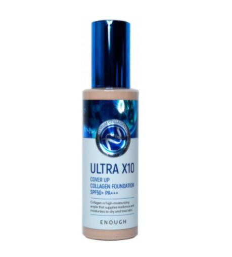 

Enough Collagen Ultra X10 SPF50/PA+++ №23 - Тональный крем 10в1 экстра увлажнение100 гр