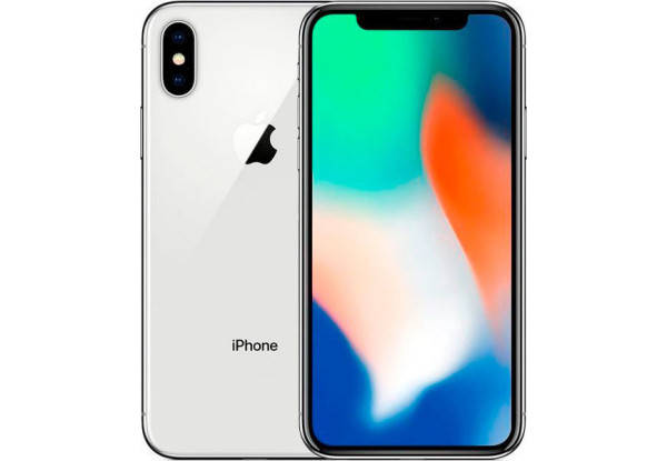

Apple iPhone X 64GB Silver Refurbished, Серебристый
