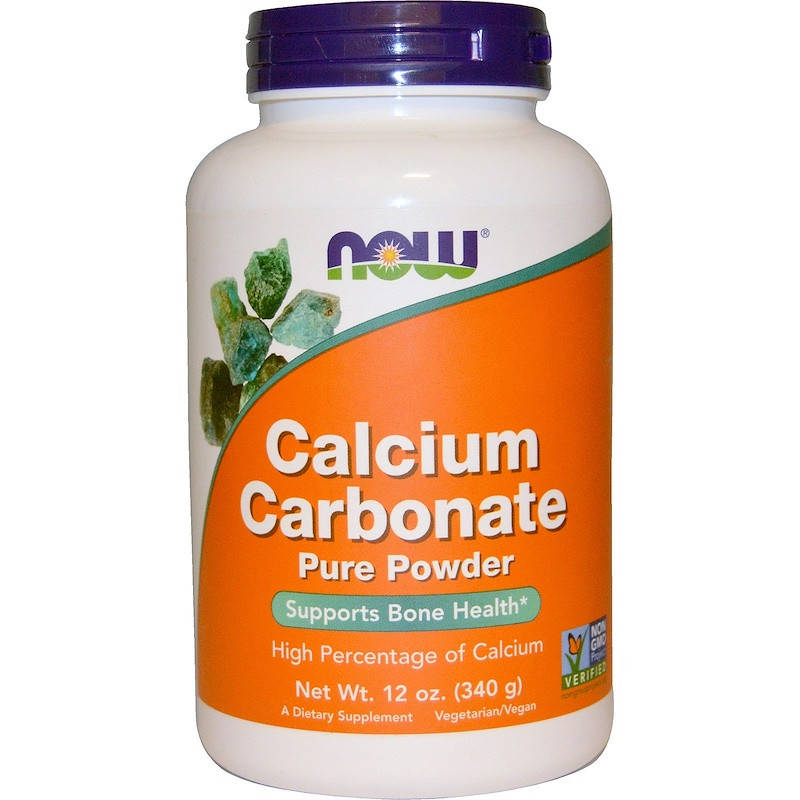 

Карбонат кальция (Calcium Carbonate) 600 мг 340 г