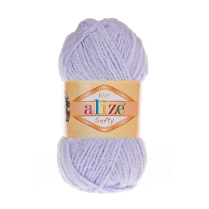 

146 Пряжа Alize Softy сирень