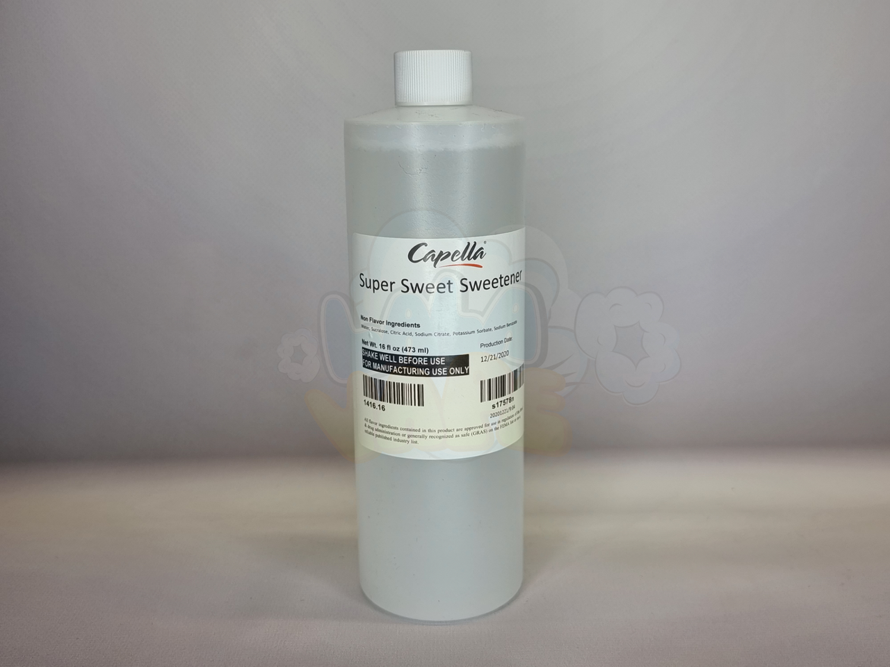 

Ароматизатор Capella Super Sweet Sucralose Sweetener (Сукралоза) 472мл