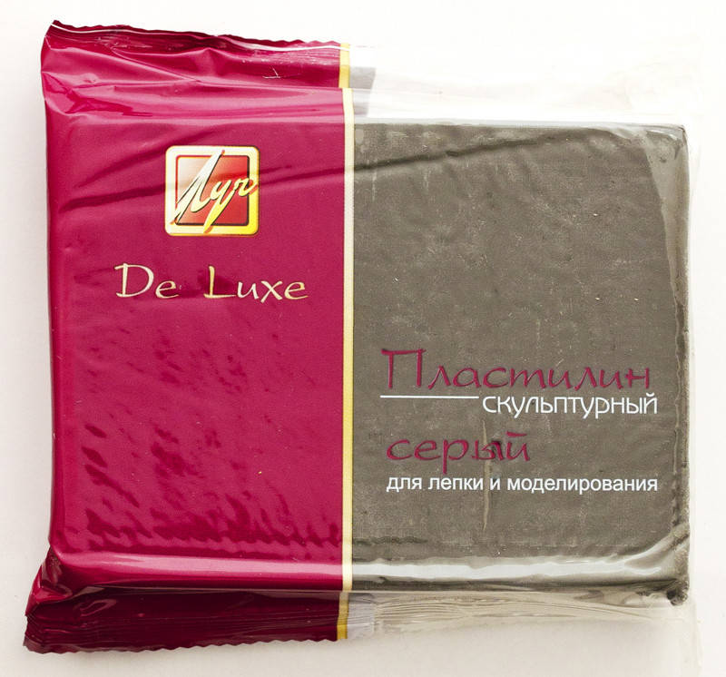 

Пластилин скульптурный Луч серый 300г 23С1483-08 (540344)