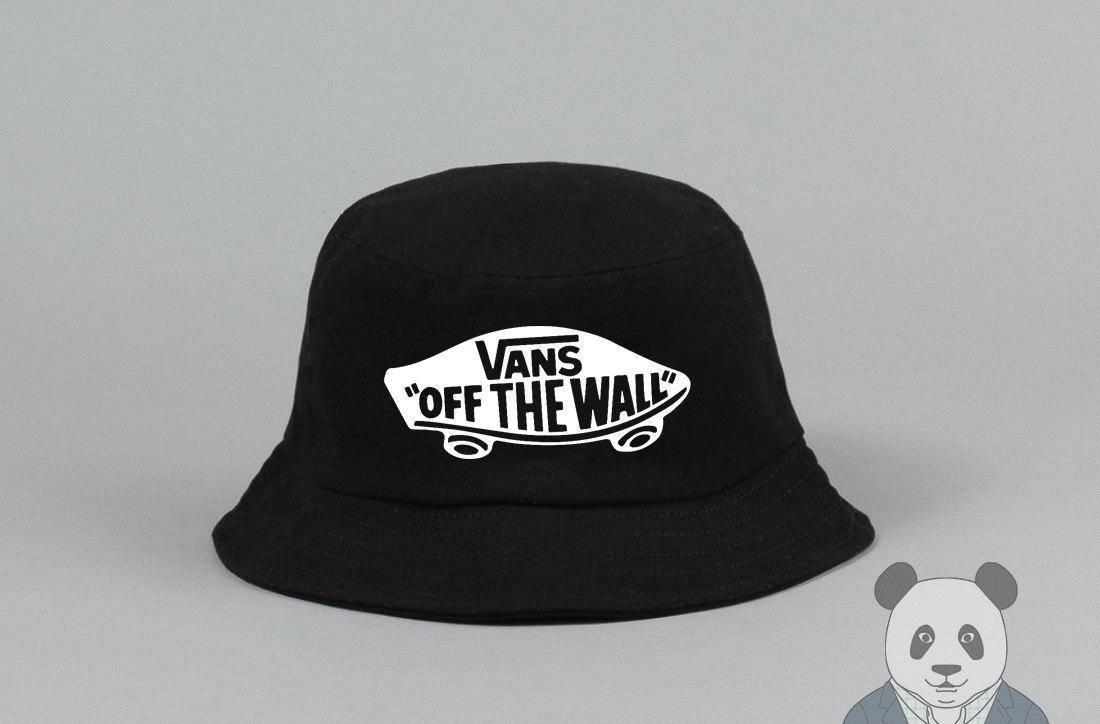 

Мужская панама Ванс, панама Vans летняя, брендовая черная