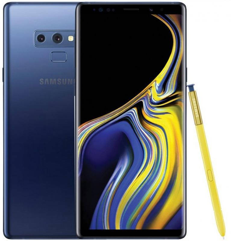 

Смартфон Samsung Galaxy Note 9 6/128GB Ocean Blue, Синий