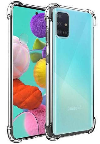 

Силиконовый противоударный прозрачный чехол для Samsung Galaxy A51 A515 (бампер)
