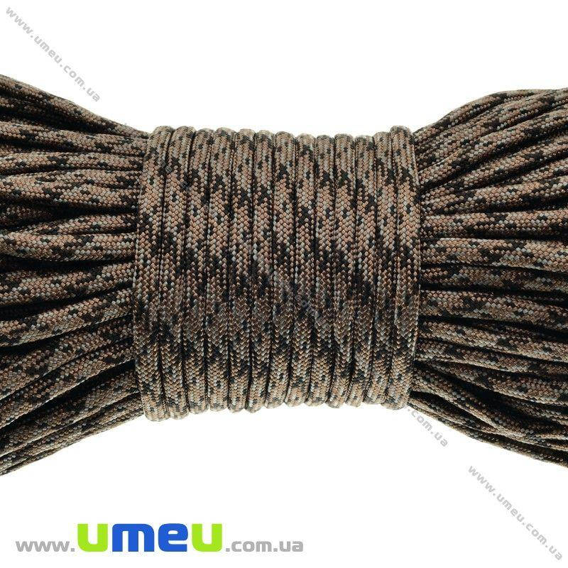

Шнур паракорд семижильный меланж 4 мм, Коричневый, 1 м (LEN-024915)