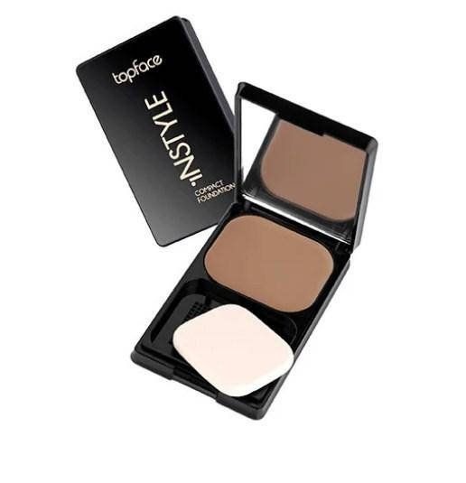 

Компактная крем-пудра для лица двойного действия TopFace Instyle Compact Foundation