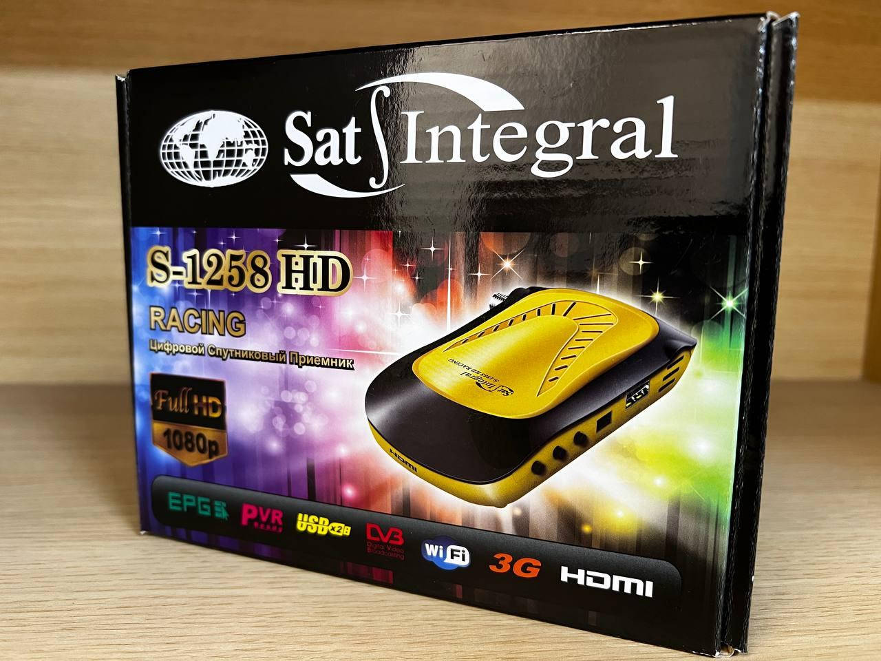 

Спутниковый ресивер Sat-Integral S-1258 HD Racing