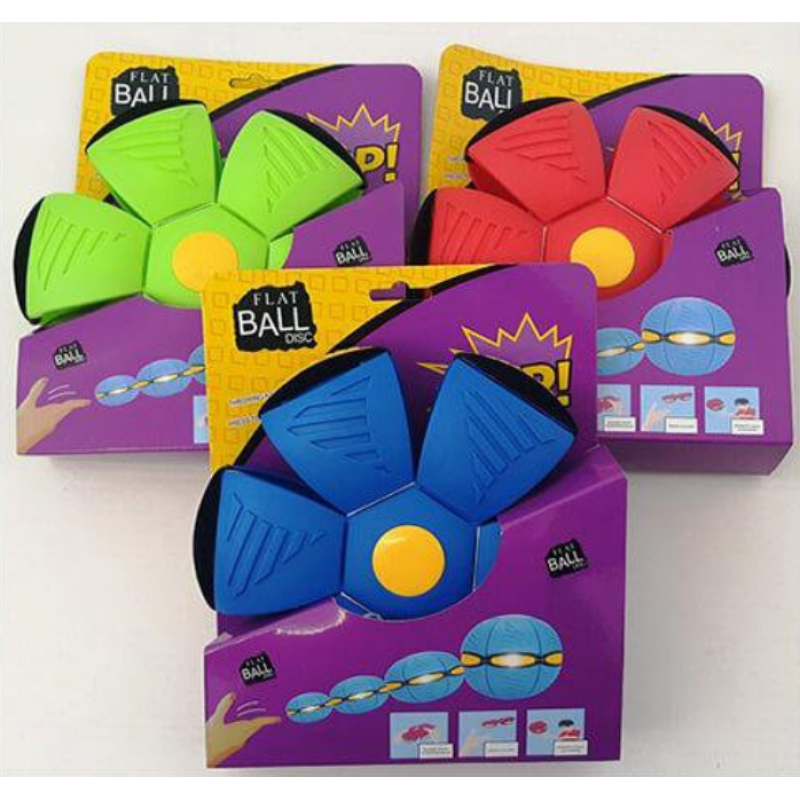 

Складной игровой мячик Flat Ball Disc складной мяч-трансформер для активных игр на природе и дома