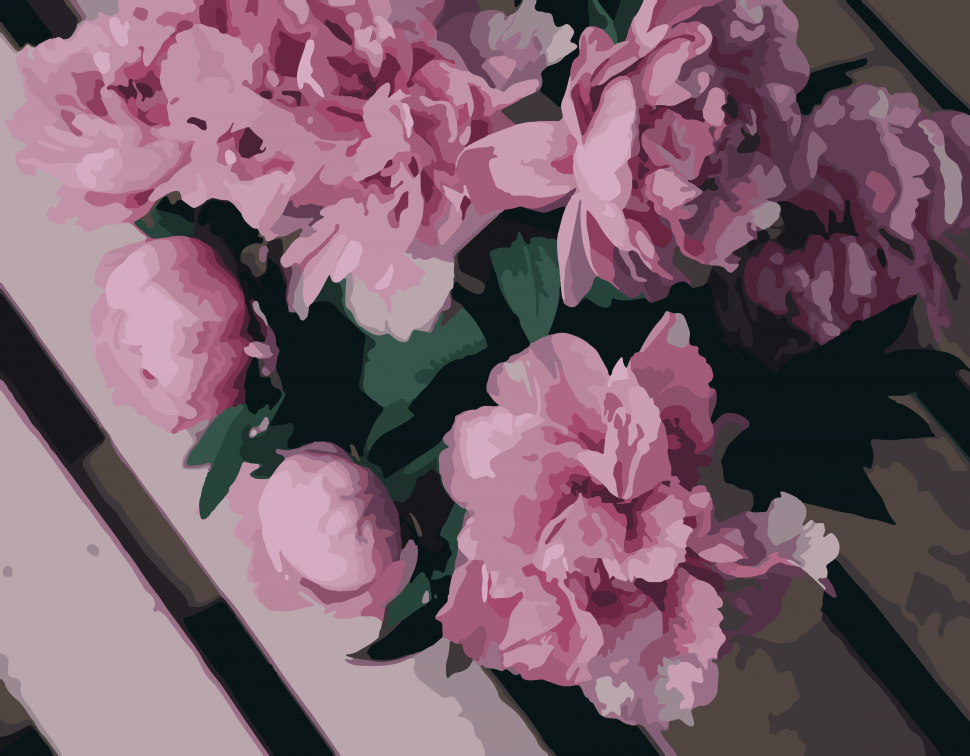 

Картина по номерам. Art Craft Пион Катарина 40*50 см 13110-AC