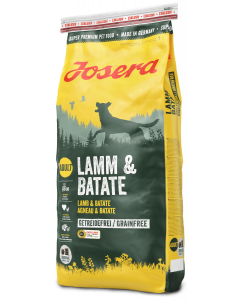 

Josera Lamm & Batate - беззерновой корм с ягненком и бататом для собак 15 кг