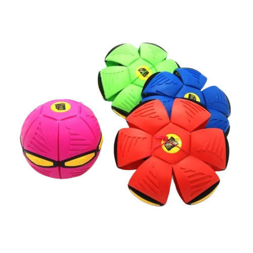 

Складной мяч трансформер с подсветкой Летающая тарелка Flat Ball Disc