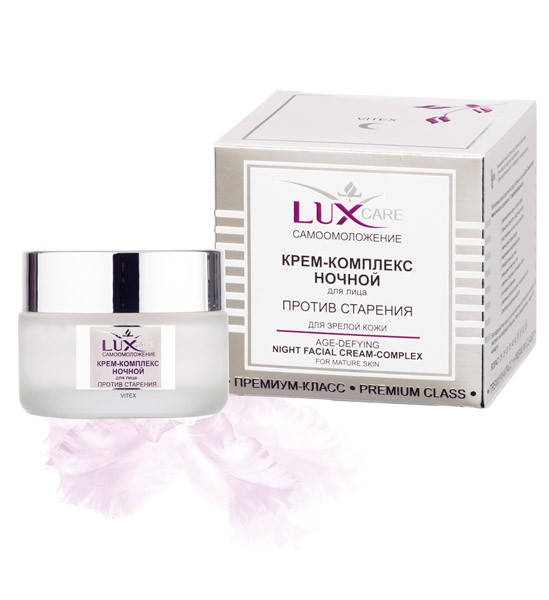 

Крем-комплекс Ночной для лица ПРОТИВ СТАРЕНИЯ LuxCare