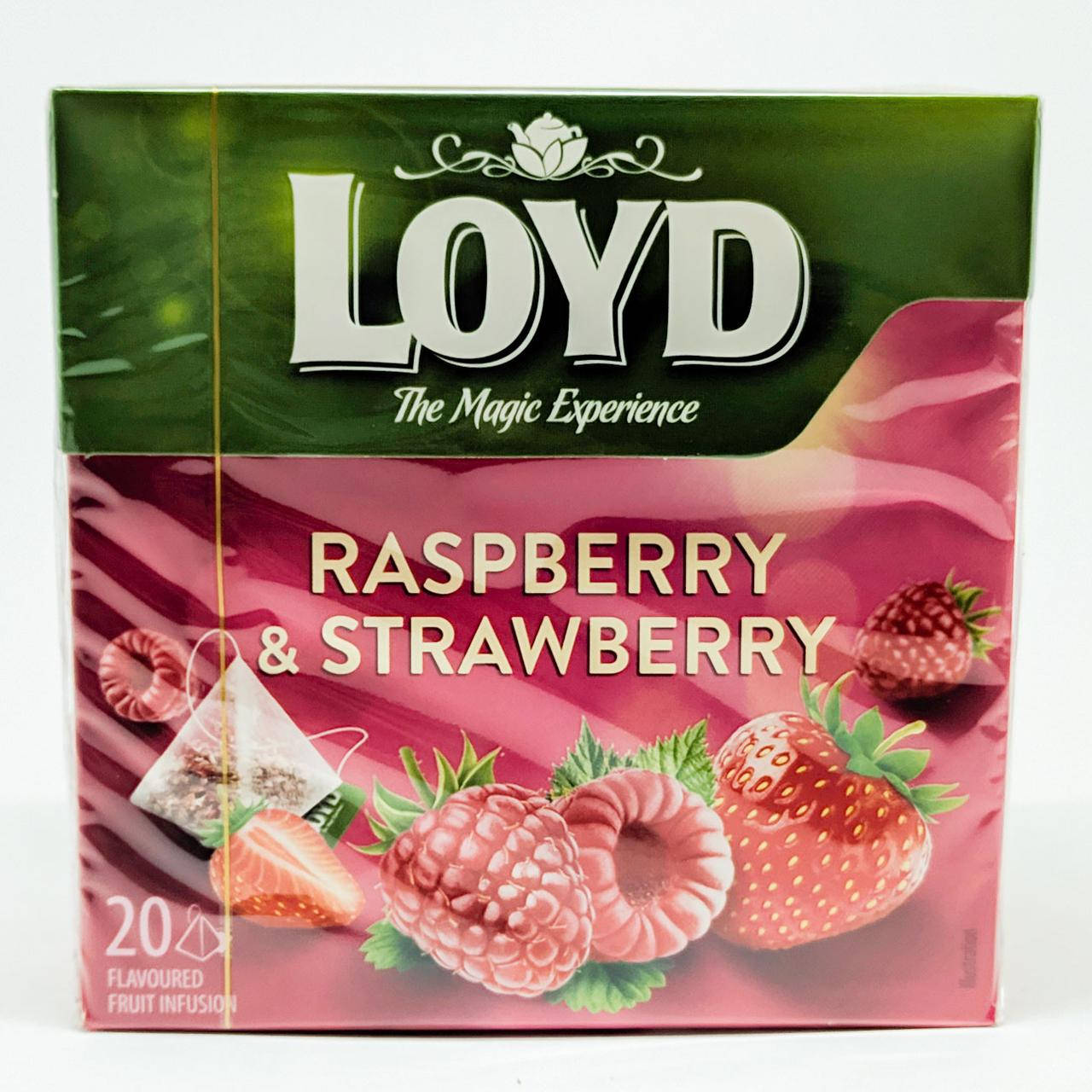 

Чай LOYD Raspberry Strawberry