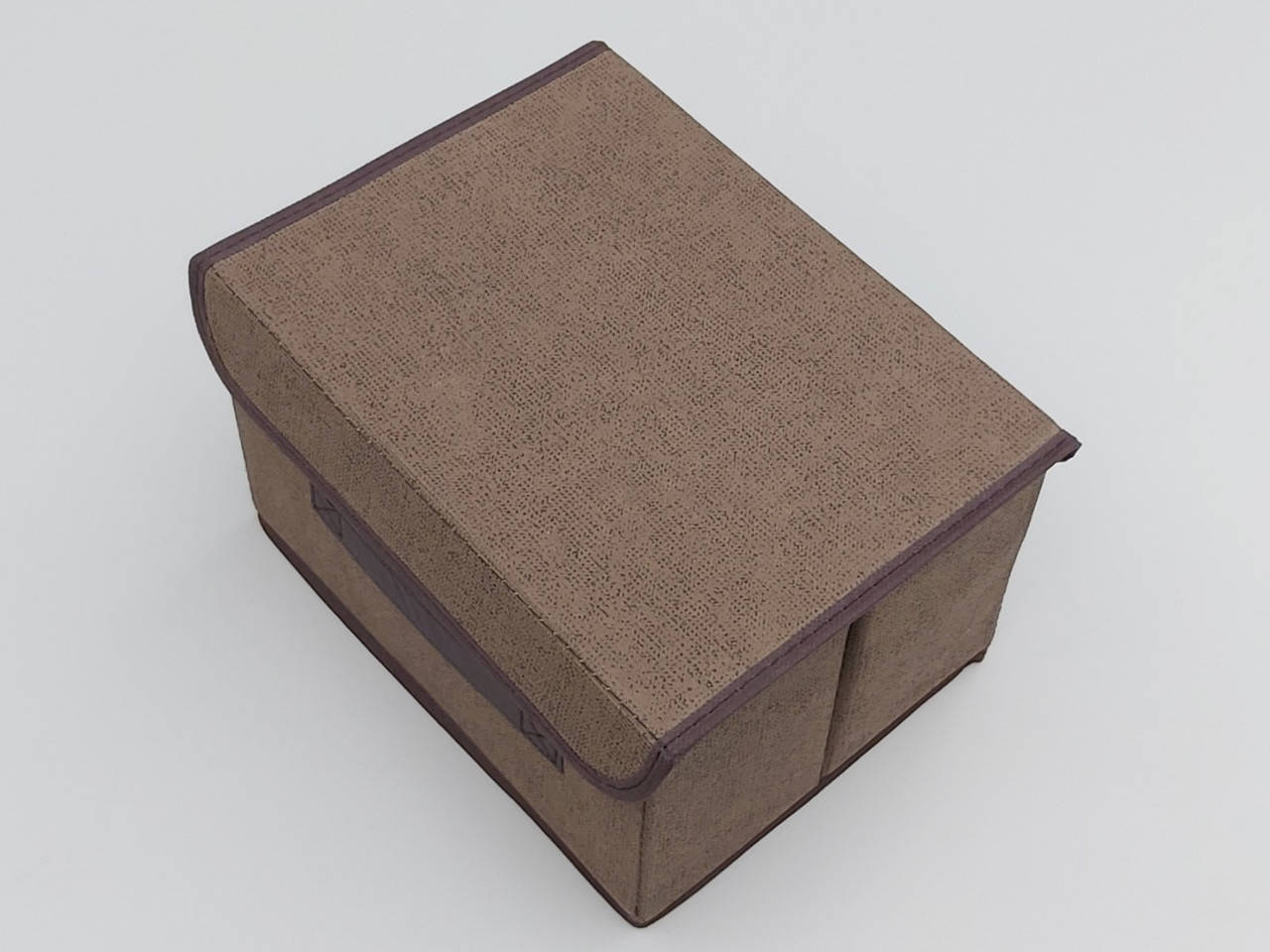 

Коробка органайзер для хранения коричневого цвета, Коричневый