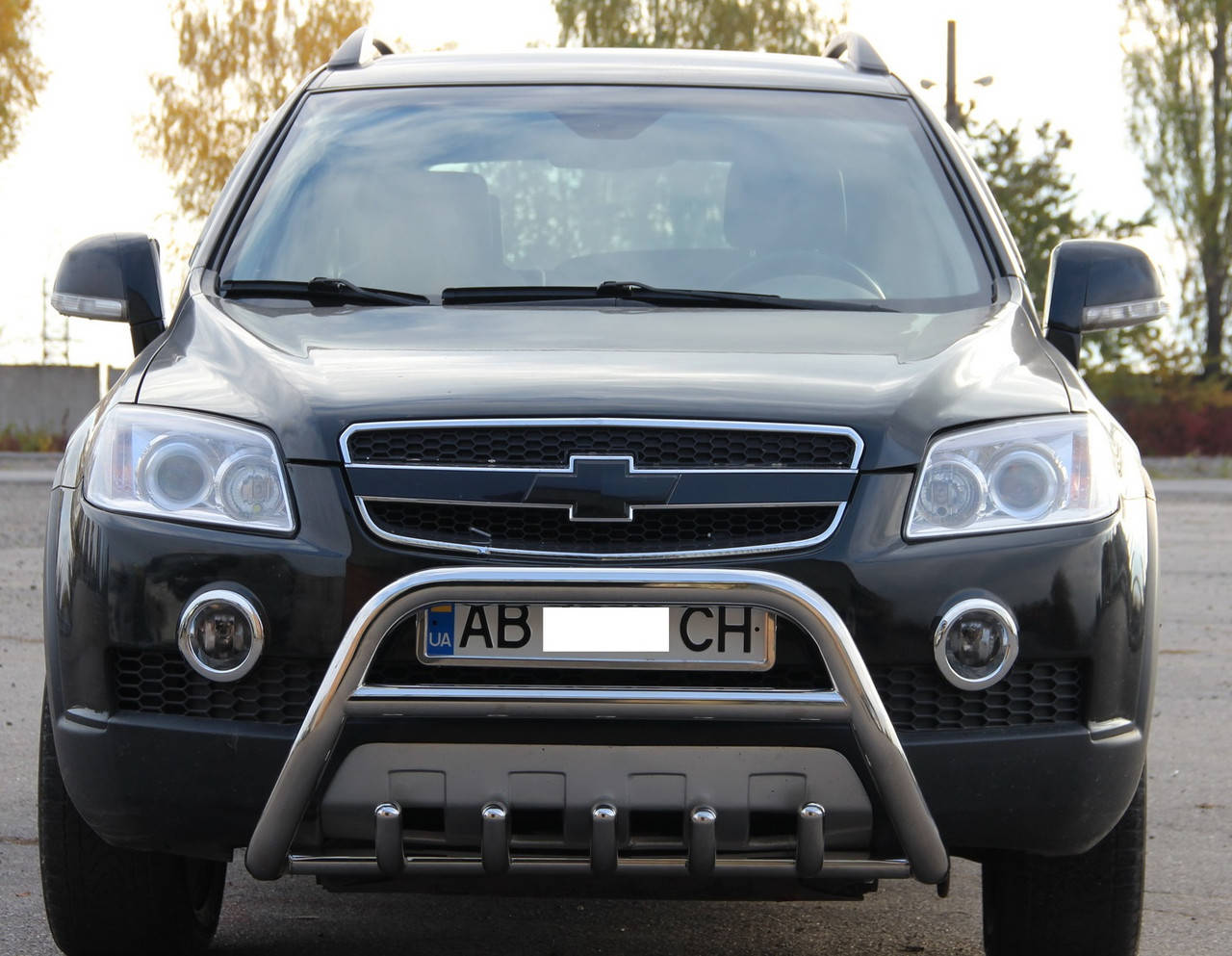 

Кенгурятник (защита переднего бампера) Chevrolet Captiva 2006-2010