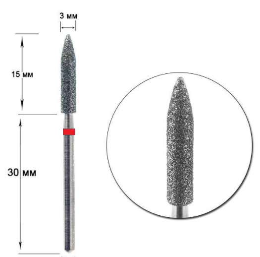 

Насадка алмазная 103к-031мм