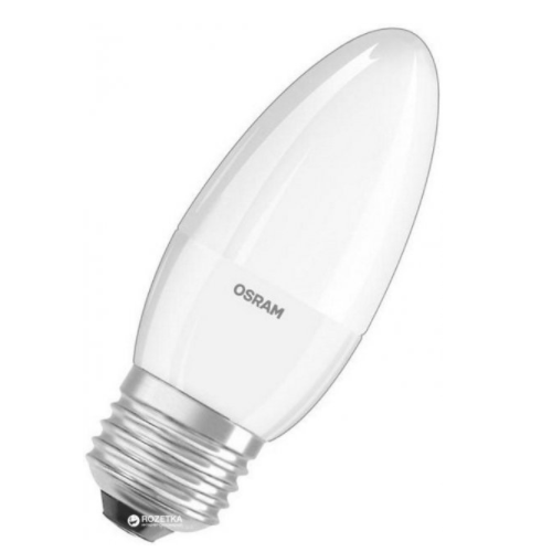 

Лампа светодиодная 7,5W, 230V, 806lm, 4000K, E27 Osram [4058075623866] Осрам led Value classic B