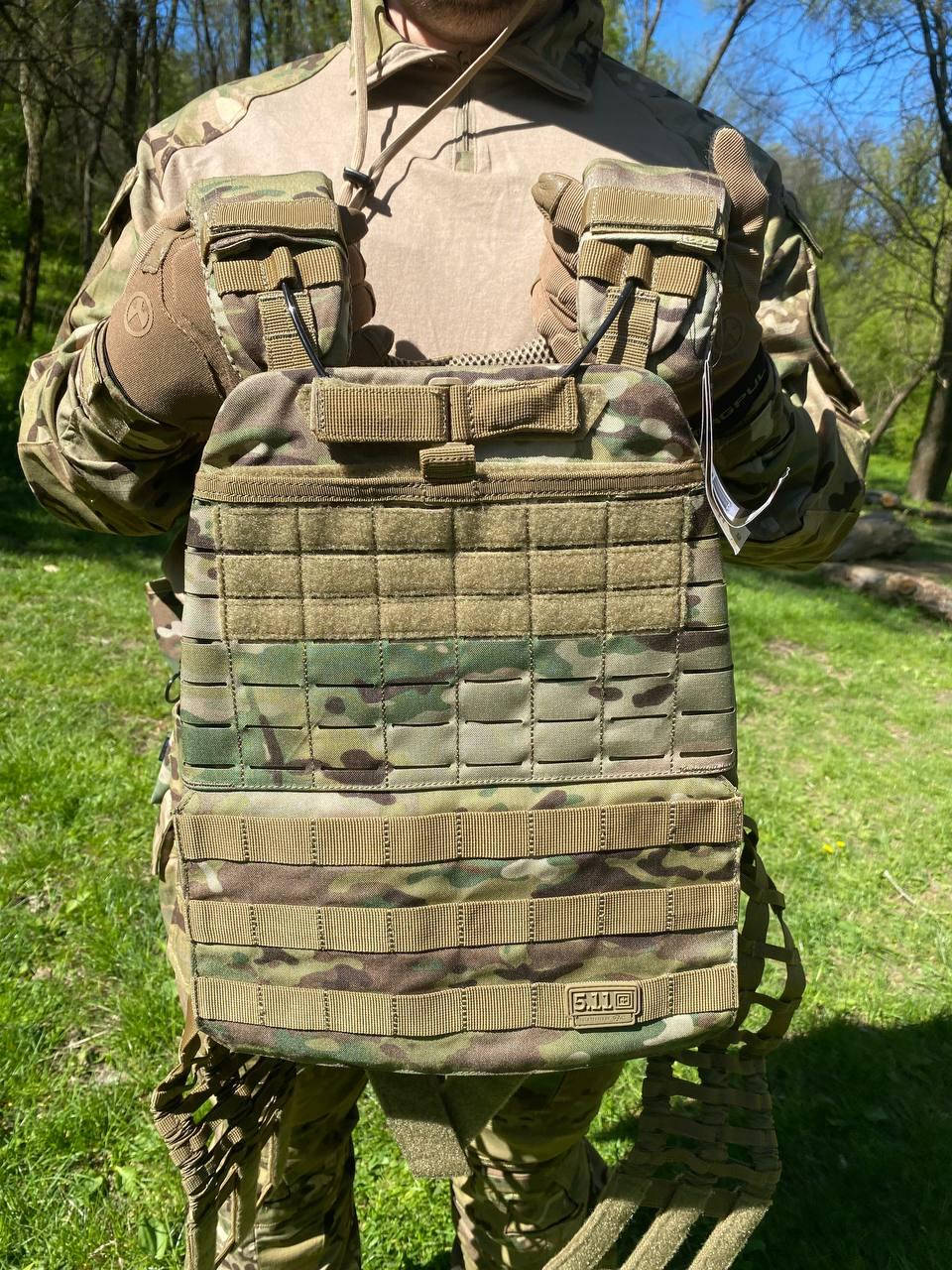 

Плитоноска 5.11 TACTEC MULTICAM тактический жилет