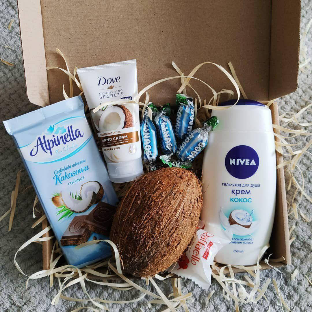

Кокосовый бьюти бокс набор для девушек женщин Beauty Box