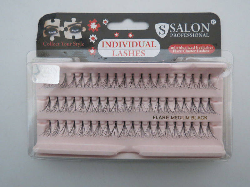 

Ресницы Salon professional пучковые, средние (medium)